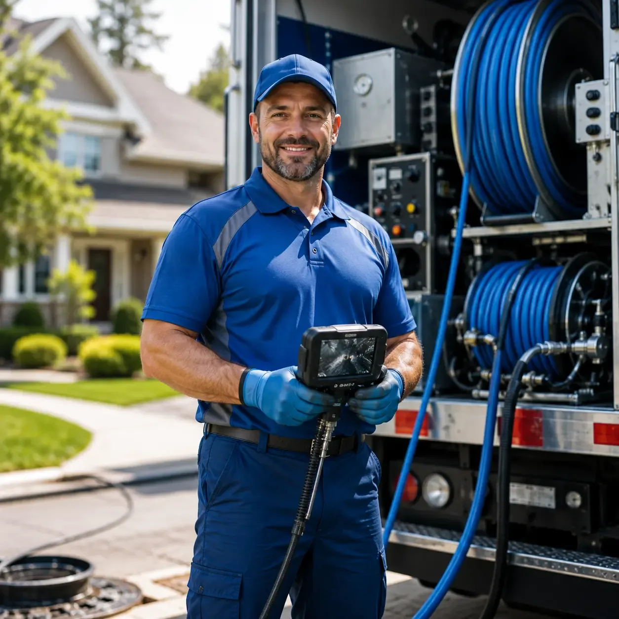 Local outdoor drain cleaning specialists in Byron, MN